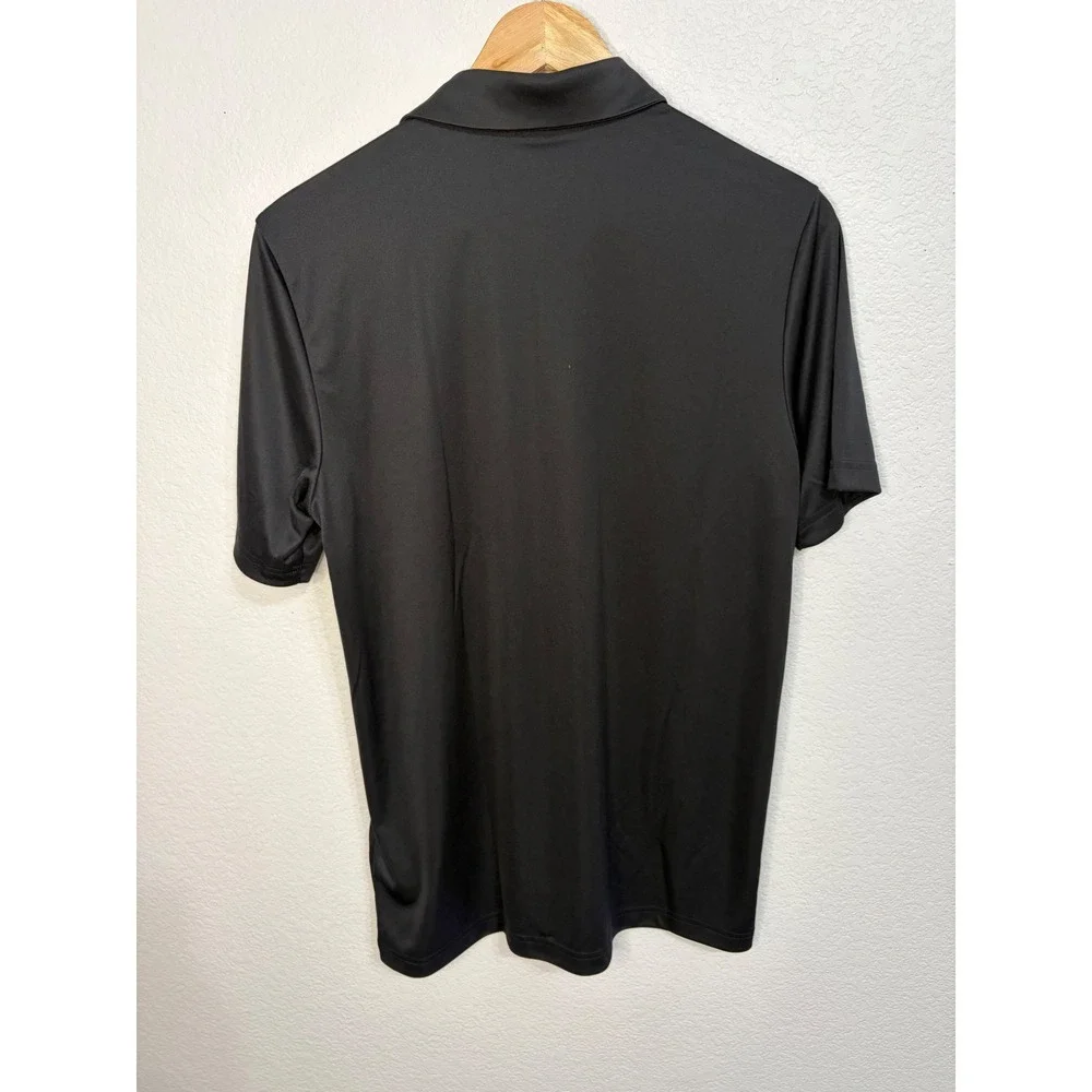 Adidas Mens Entrada 22 Soccer Polo Shirt Black Aeroready HB5328 Crown Crest S